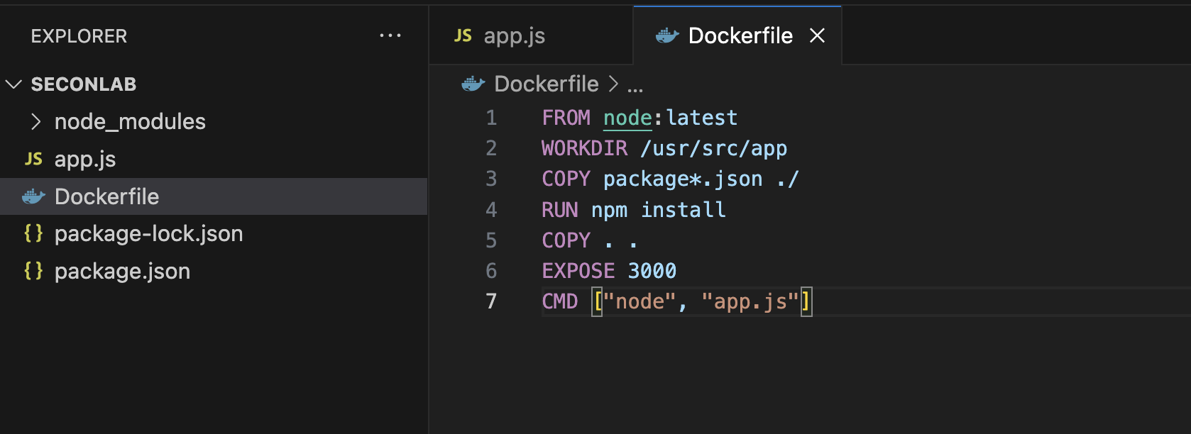 Práctica 2. Gestión avanzada de contenedores Docker con Node.js | DOCK_KUB